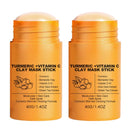 ISBEAUSOLS 2PCS Turmeric + VC Mask Stick, Face Masks Skincare