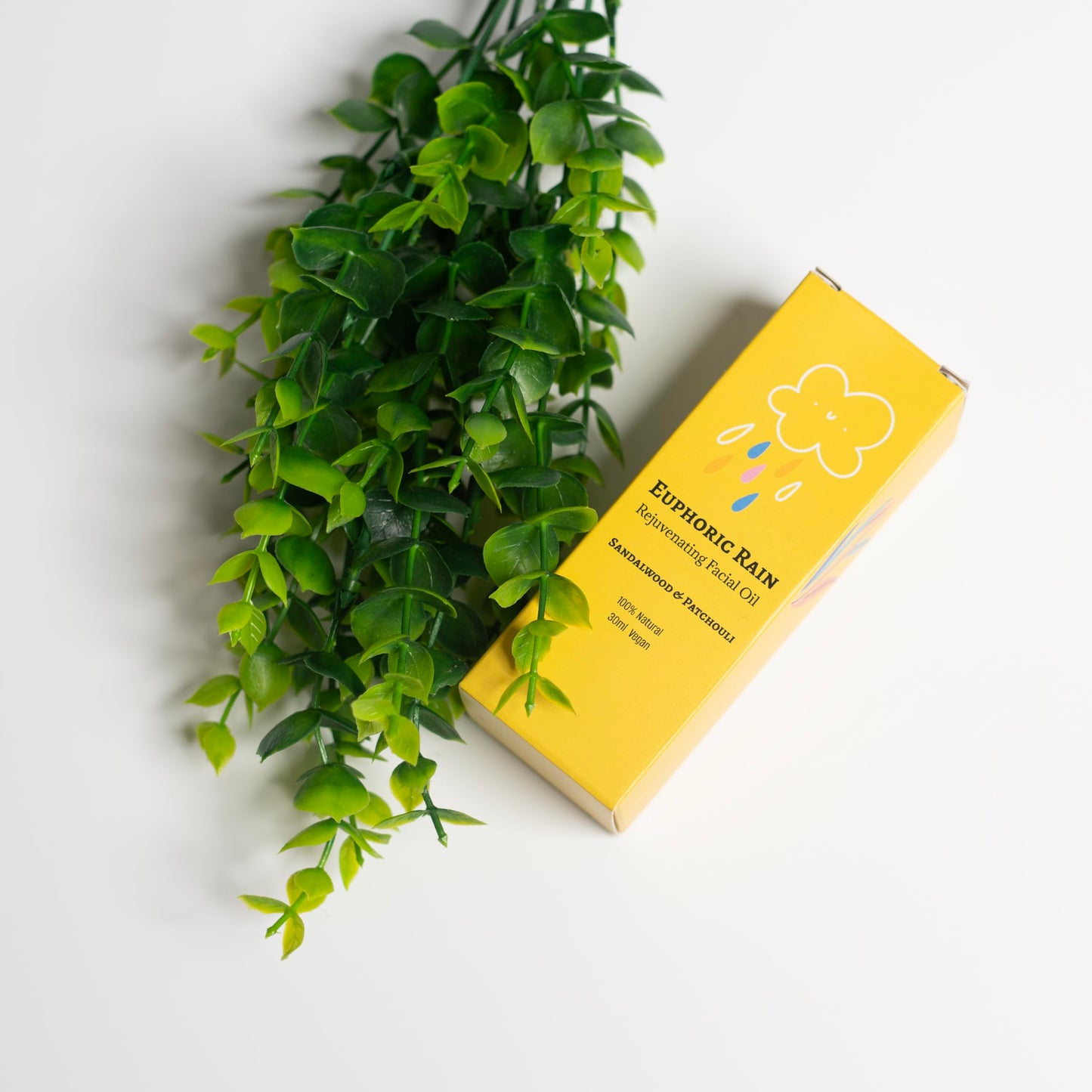 Euphoric Rain Rejuvenating Facial Oil | 100% Natural | Hydrating Face Oil | Vegan | Handmade in the UK | Increases Collagen production | Protects skin from Acne | Anti-ageing | Anti-wrinkle | 30ml