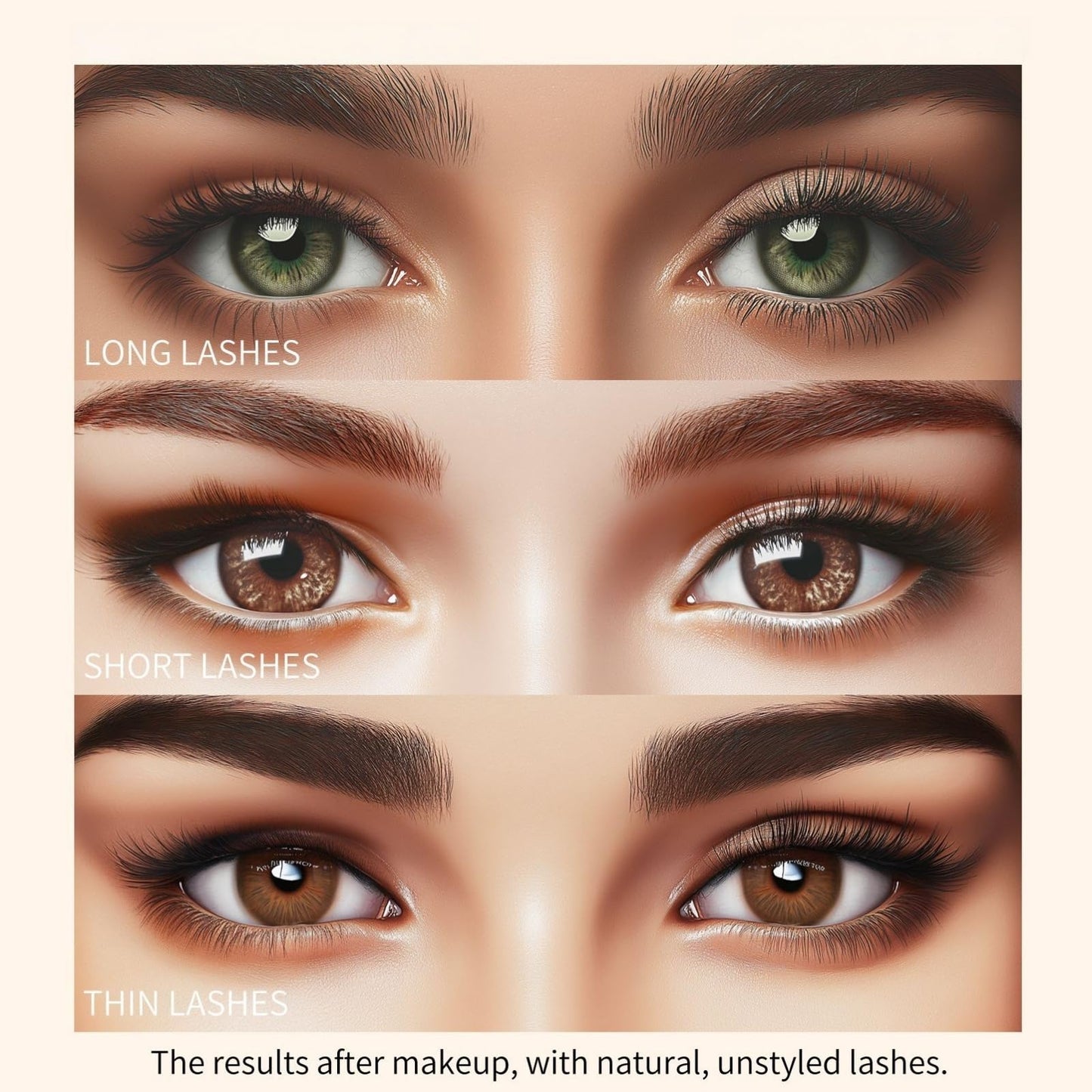 SingHao Mascara Black Waterproof for Women,Mascara Black Volume and Length Waterproof,False Lash Effect Ma/scara,High Heels Bla/ck M/ascara,Lengthening Wate/rproof Ma/scara,Wat/erproof & Smudge-Proof