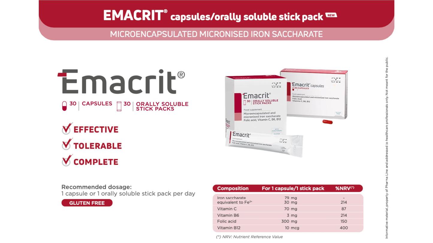 3 in 1 Multivitamin Supplement for Iron Deficiency (Anaemia), Improve Kidney Function & Support Immune System