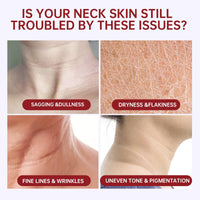 Ah-8 Firming Neck Cream, Neck Firming Cream with Roller, Tighten and Lift Neck Cream Contain Hexapeptide, Ah8 Neck Firming Cream Firm and Lift Sagging Skin, Reduce Wrinkles Fine Lines and Double Chin