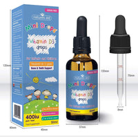 (3 PACK) - Natures Aid - Vitamin D3 400iu Drops | 50ml | 3 PACK BUNDLE