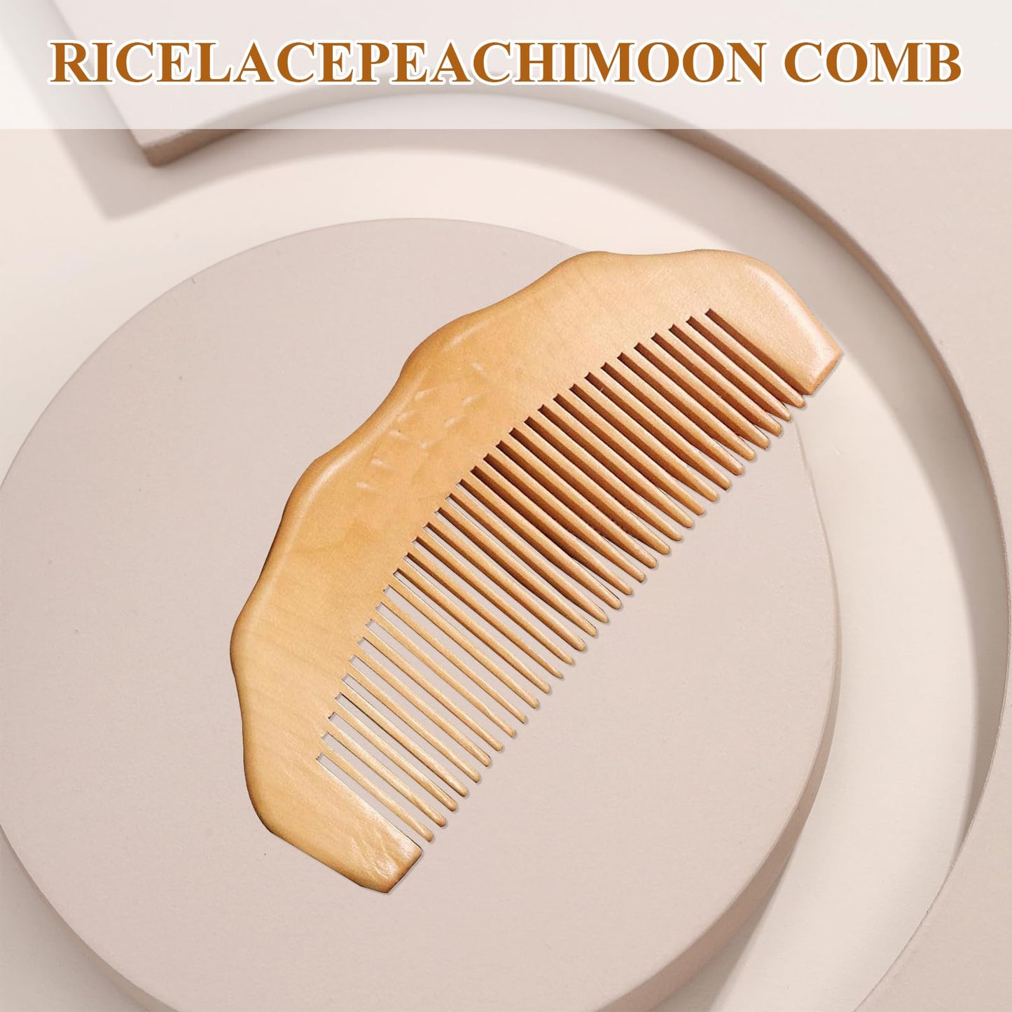 Bisienya Birthing Comb,Labour Comb,the Wooden Comb is Used to Relieve Anxiety and Distract the Pregnant Mother,Postpartum Necessities(13cm)