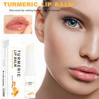 LUMKMAS Lip Lightening For Dark Lips, Turmeric Lip Balm Hydrating & Brightening Dark Lips, Moisturizing Cream Balm Lips Pink Bleaching, Daily Lip Care Balm, Repair Cracked Chapped Dry Lips