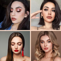 Eyeshadow Stick,Multi-functional Eyeshadow Pencil with Four Colour,Cream Eye Shadow for Older Women Long-Lasting,Waterproof&Sweat-Resistant,Eyeshadow Crayon Perfect for Eyeliner&Eye Makeup