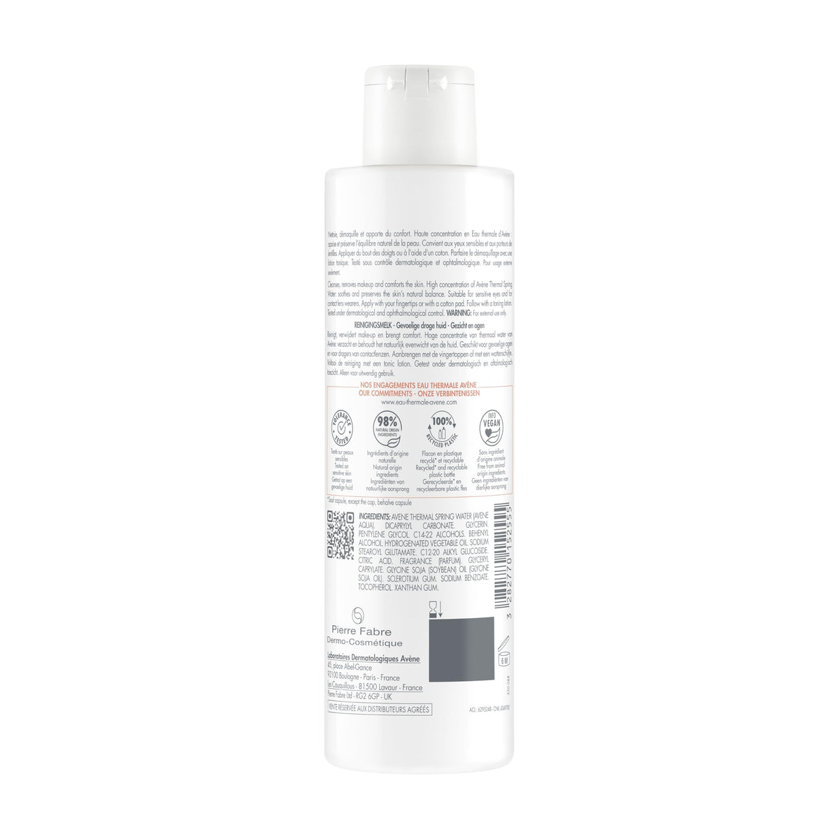 Avene AVENE Essential - Milk Cleanser - Dry, Sensitive Skin - 200 ml