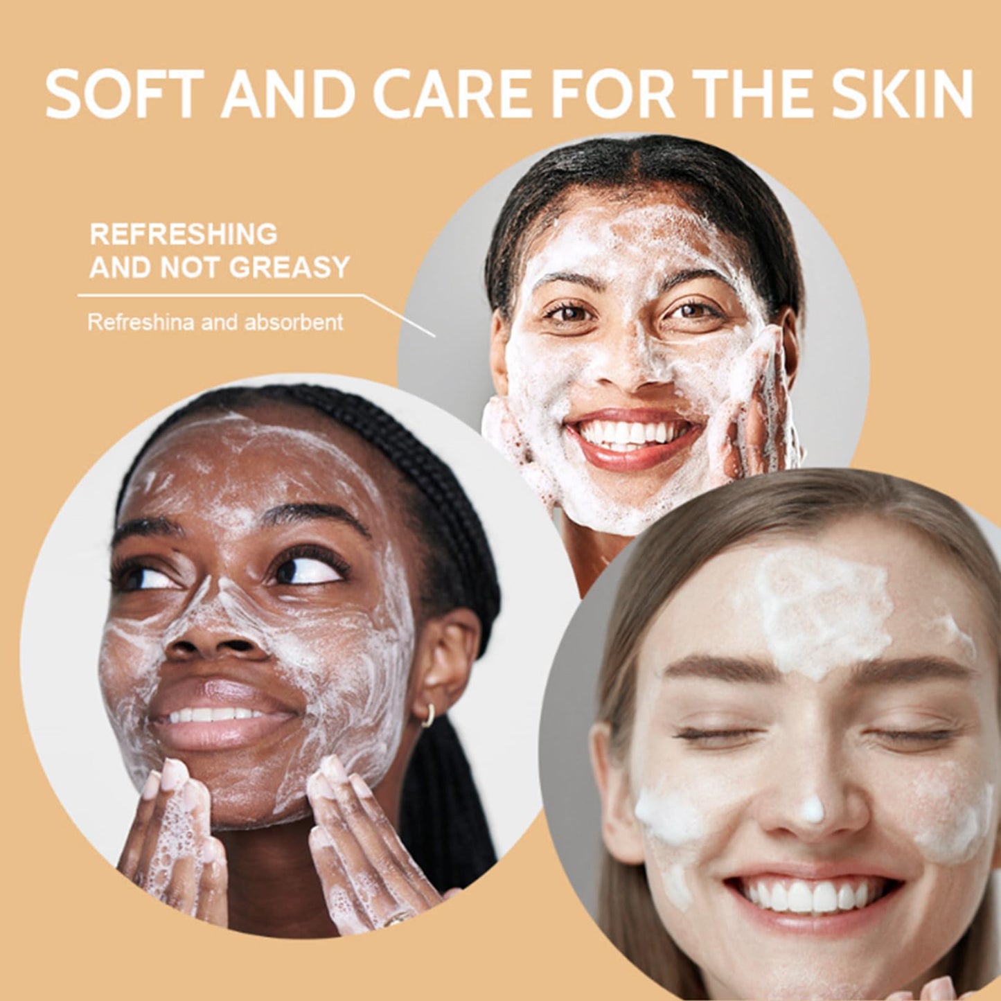 Beauthink Vitamin C Foaming Face Cleanser – Brightens Skin Tone, Gently Exfoliates for a Radiant Glow, For All Skin,Deep Cleansing, Hydrating