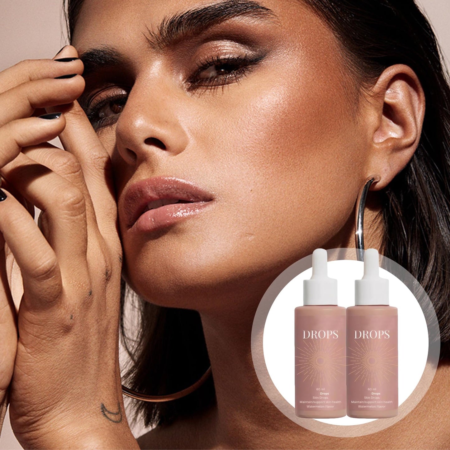 Liameph 2 PCS Sunless Tanning Drops,Drops to Naturally Boost Melanin,Natural Tanning Drops,Nourishing Tan Drops,Enhance Natural Skin Tone,Protect from Sun Damage