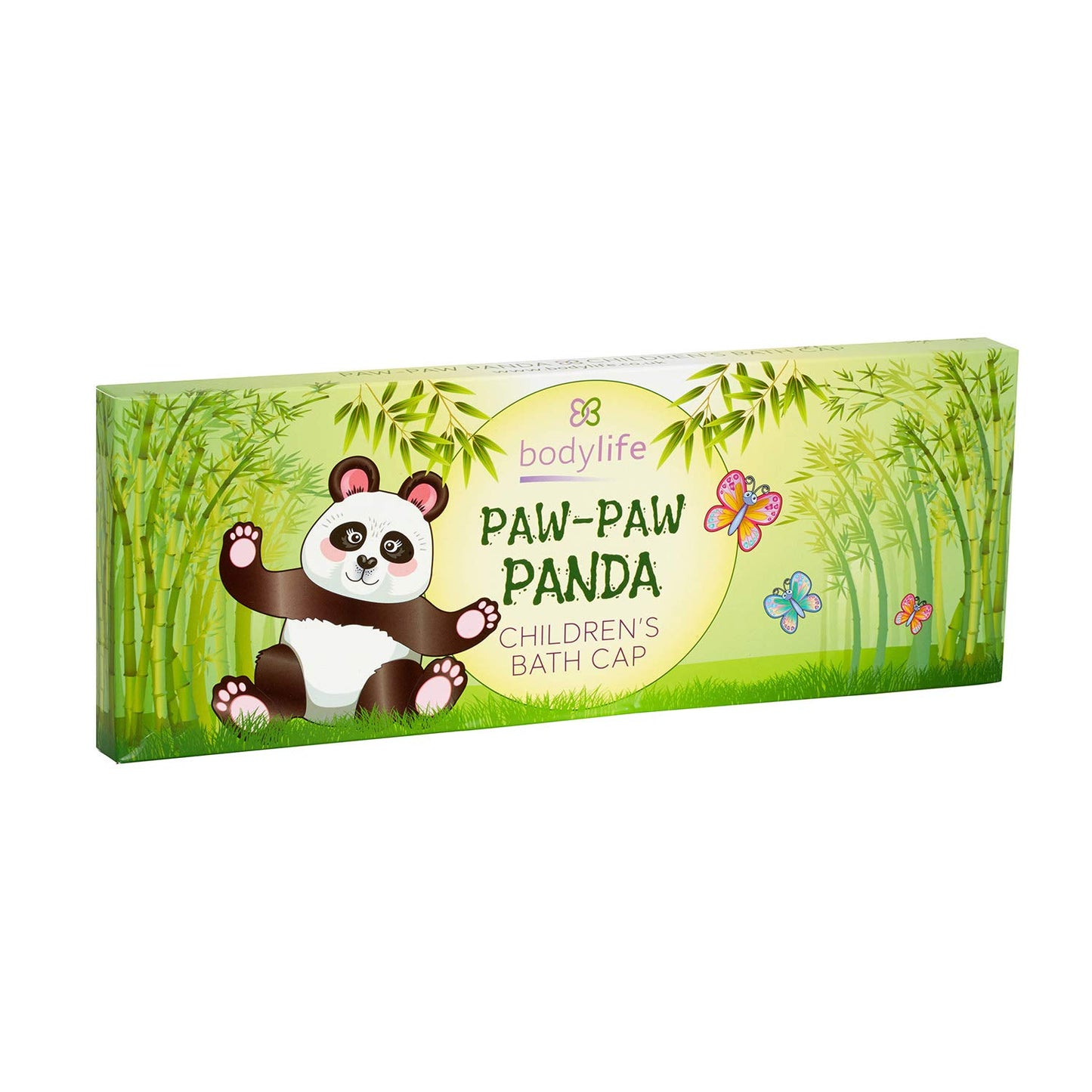 Bodylife Shower Cap Bath Cap Kids Paw Paw Panda Double Layered 26cm