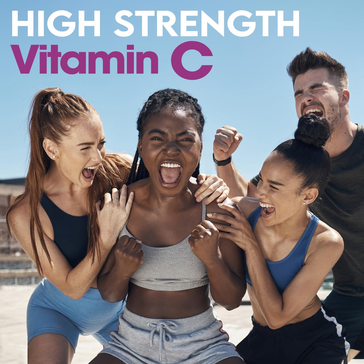Vitamin C 1000mg Chewable by Club Vits - 90 Tablets - Supports Immune Health and Helps Fight Colds - Helps Reduce Tiredness and Fatigue