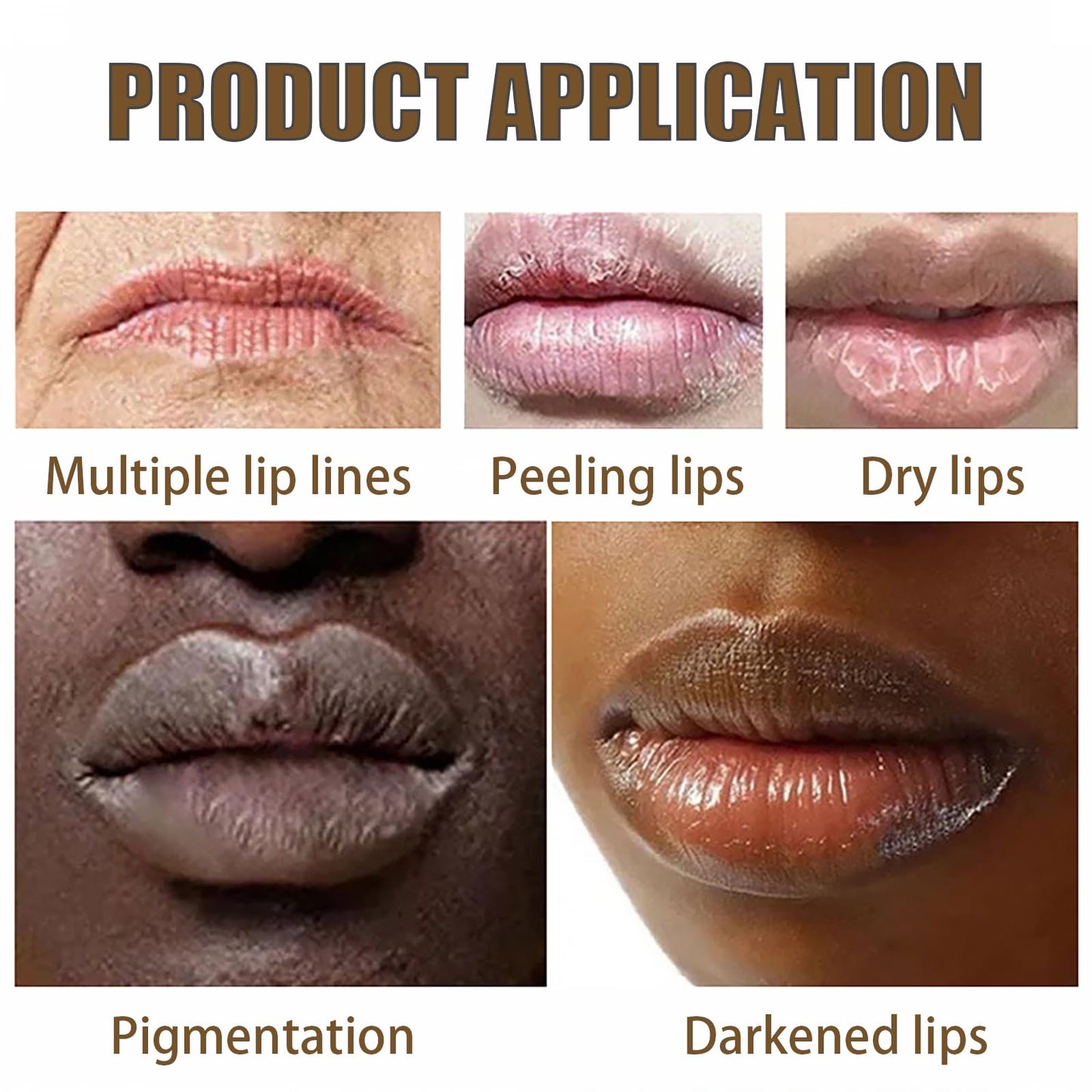 Maggikey Moisturizing Lip Exfoliator and Lightening Scrub - Removes Dead Skin, Brightens Dark Lips, and Hydrates Chapped and Cracked Lips