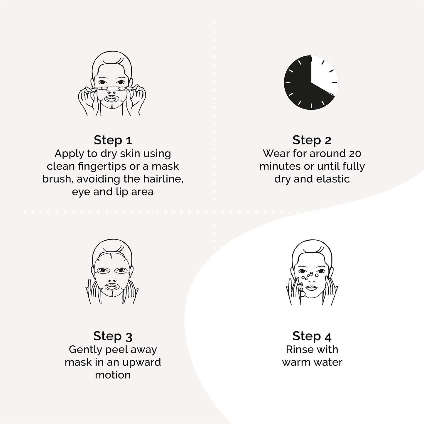 BEAUTYPRO BLACK PEEL Off Charcoal Mask 40ml Tube | Peel Off Face Masks with Activated Charcoal, Gingko Biloba, Tea Tree, & Lemon | Targets Blackheads & Pores |