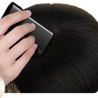 Safe and Convenient Hair Dye Comb, 2 in 1 Instant Hair Colour Stick with Built-In Comb, Portable Hair Dye Comb for Gray Hair Coverage, Fast Color Transformation in 12 Minutes (Dark Black Brown)