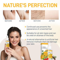 FunnAura 2 Pcs Cyperus Rotundus Oil, Organic Hair Removal Care Oil for Moisturizing and Soothing