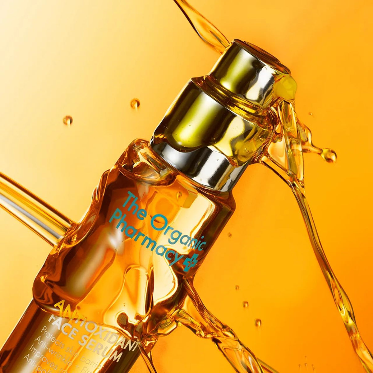 The Organic Pharmacy Antioxidant Face Serum, 35ml - Oil-Serum Packed with Antioxidants - Anti-wrinkle and Firming - 99.8% Organic, 66% Natural