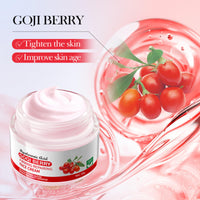 ISBEAUSOLS Go-ji Berry Facial Cream for Wrinkles,Go-ji Berry Anti-Aging Facial Cream for Skin,Goji Be-rry Face Cream with Retinol & Hyaluronic Acid,Skin Tightening Cream for Face,Day and Night Repair Creams