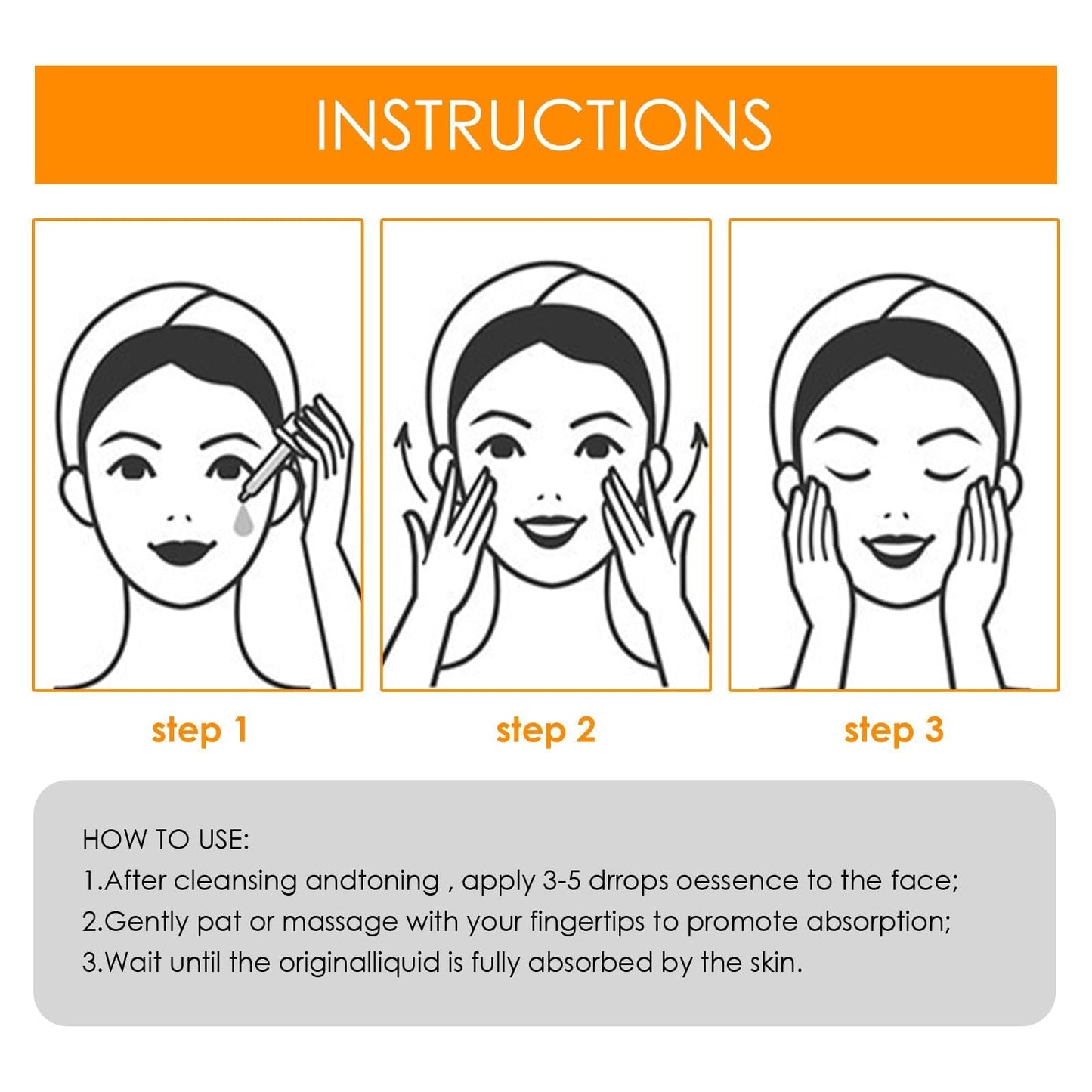 Maggikey Turmeric Oil Facial Serum - Helps to Minimize the Appearance of Spots, Contributes to a Brighter Complexion, and Provides Moisture. Suitable for all Skin Types (10ML)