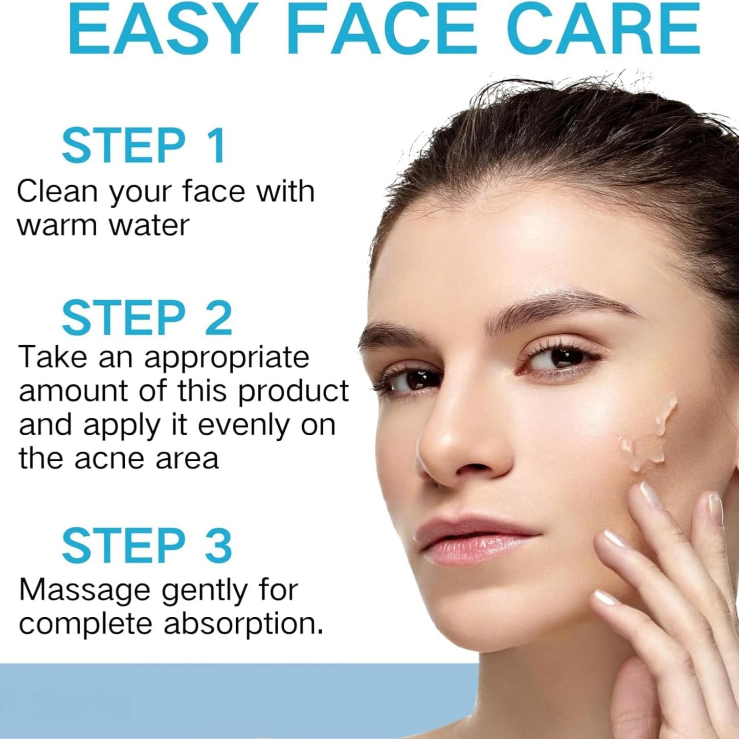 Acne Control Cream for Face,Face Serum for Acne Treatment,Acne Gel Fast Absorbing Spot Treatment,Fast Acting Spot Treat/ment for Fa/ce,Fungal Acn/e Treatm/ent for Women,Gel for Sp/ot Prone Skin