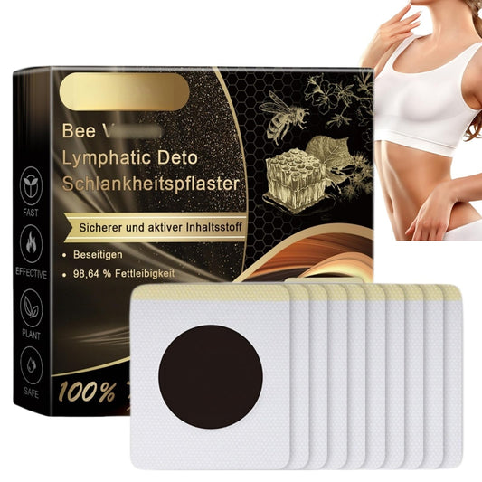 Xunzhi 10PCS Bee V-enom Patches,S-lim Patch,S-haping Firming Body Patch,W-eight L-oss Patches,Body S-haping Stickers,D-iet Patches for All Skin Types,Bee V-enom Friming Patches,Firming Tighten Plasters
