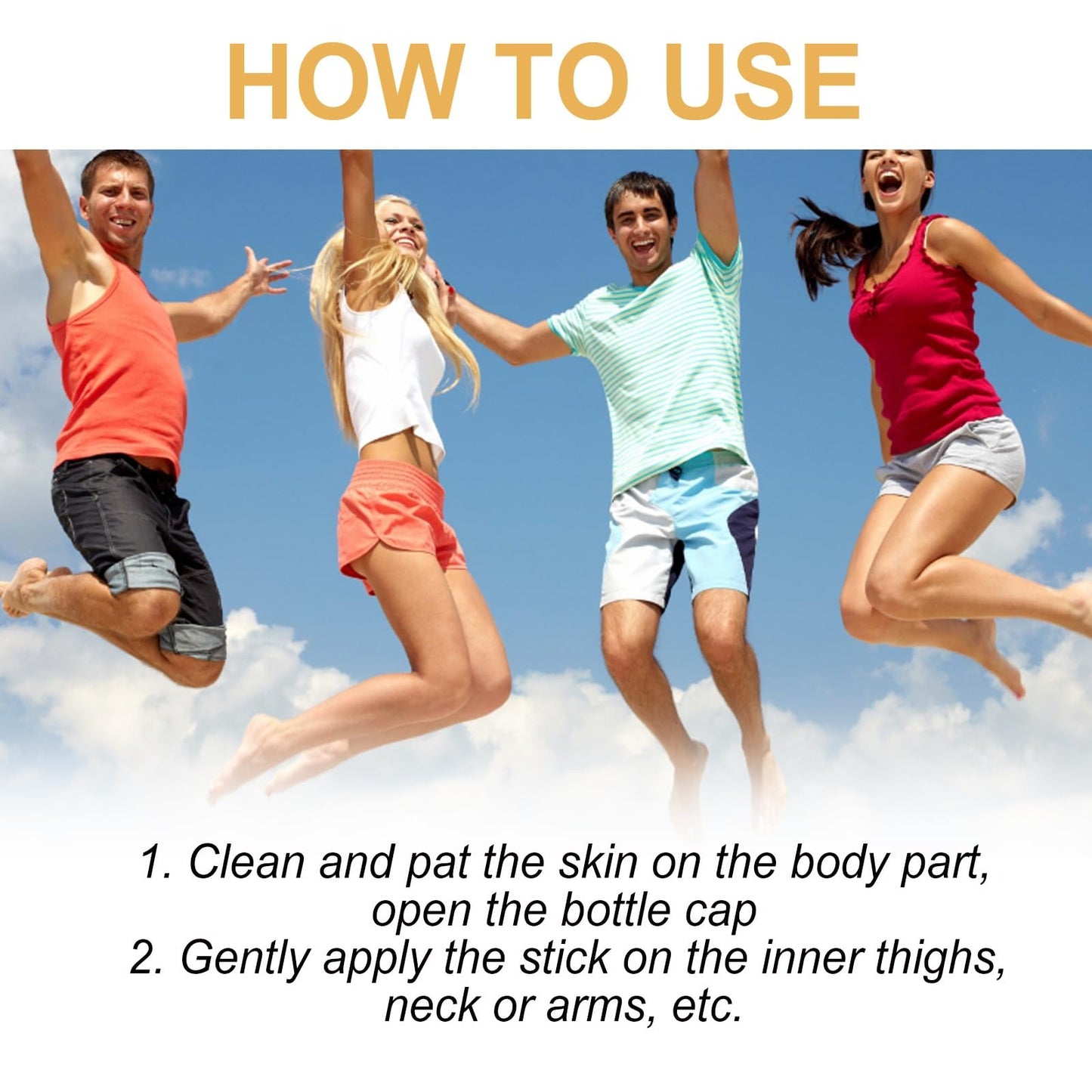 Fankayi Anti Chafe Balm,Anti Chafing Balm,Anti-Chafing Stick,Anti Chafing Cream,Thigh Chafing Cream,Water & Sweat Proof,Prevent Rubbing Dry Skin for Wear And Damage,Dryness & Long-Lasting Protection