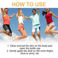 Fankayi Anti Chafe Balm,Anti Chafing Balm,Anti-Chafing Stick,Anti Chafing Cream,Thigh Chafing Cream,Water & Sweat Proof,Prevent Rubbing Dry Skin for Wear And Damage,Dryness & Long-Lasting Protection