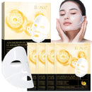 Uocasi Snail Mucin Sheet Mask,Hydrogel Collagen Mask - Face Masks Skincare,Self Care, Stocking Stuffers, Deep Moisturizing,Boost Collagen & Elastin,Gifts for Women, Face Masks for Dry Skin - 4Packs