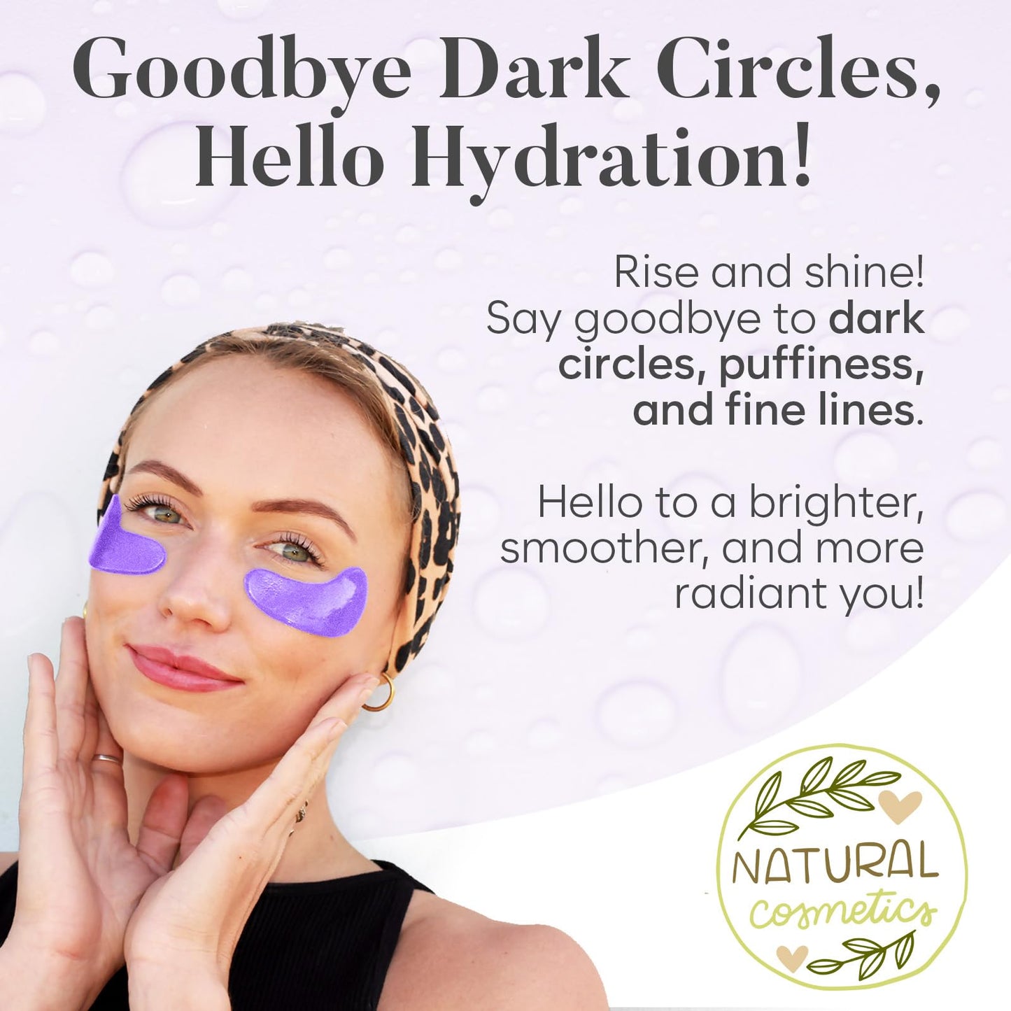 BLOOMORA Retinol & Collagen Under Eye Gel Patches (30 Pairs) | Eye Masks for Puffy Eyes | Under Eye Patches for Dark Circles & Puffiness | Under Eye Mask for Eye Care | Collagen Eye Patches