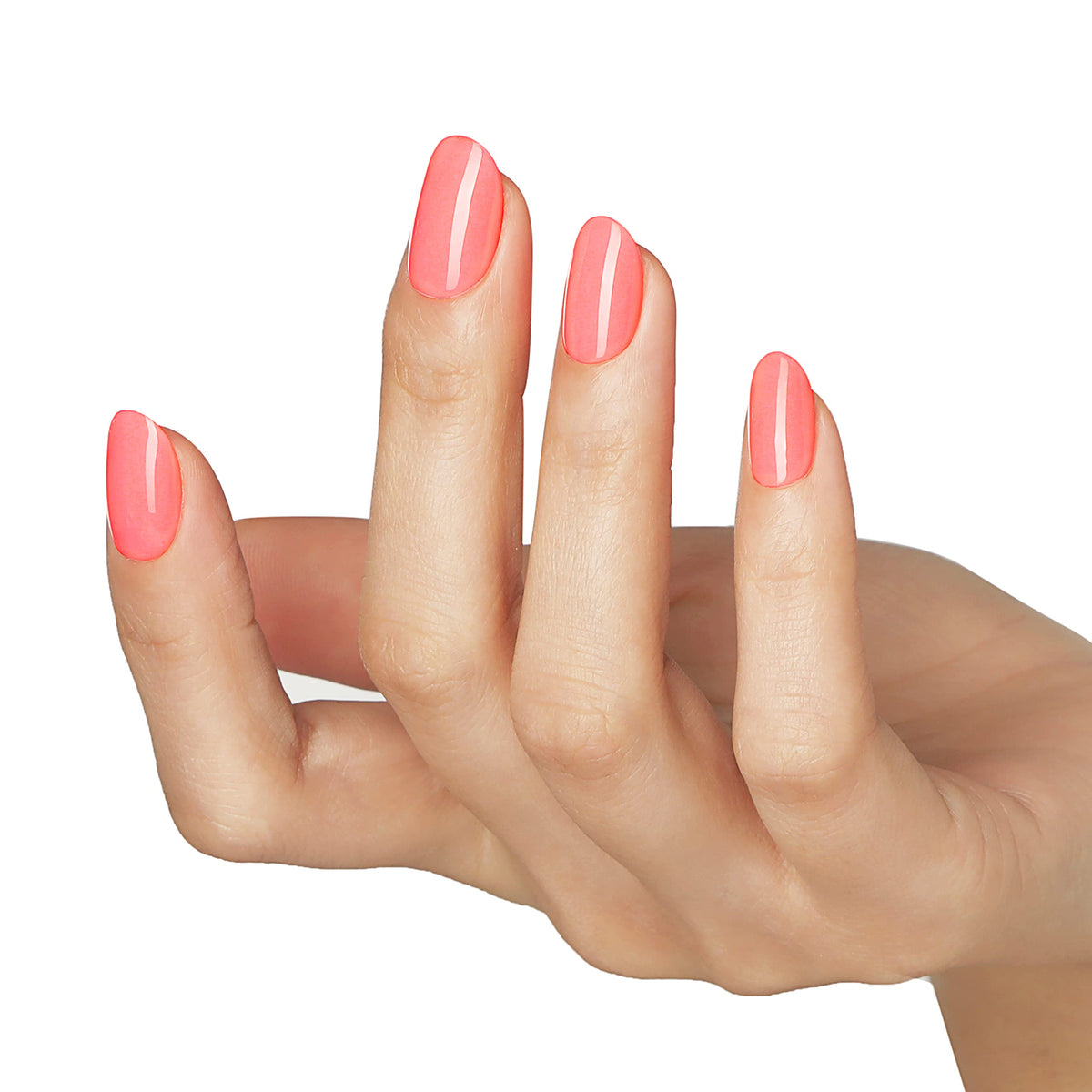 BLUESKY Bluesky Gel Nail Polish, Pink Neon Coral, A74, 10 ml, (Curing under UV/LED Lamp Required)