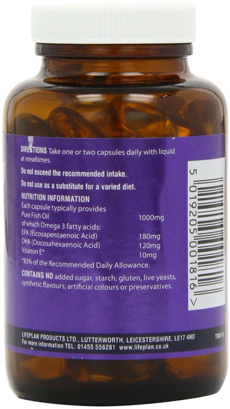 Lifeplan Omega 3 Fish Oil 1000mg 90 Capsules