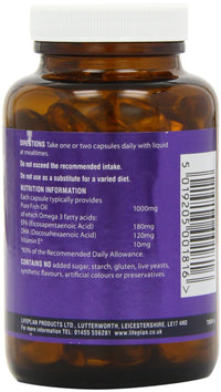 Lifeplan Omega 3 Fish Oil 1000mg 90 Capsules