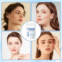 GMHLLES 2 PCS Hyaluronic Acid Powder for Face Hyaluronic Acid Powder Organic Skin Care Formula Low Molecular Weight Water-Soluble for Skin Hydration and Moisture Smooths Wrinkles