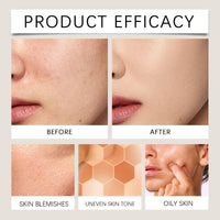 TONISABERY Makeup Foundation Stick,Foundation Stick with Built-In Foundation Brush,Full Coverage Foundation Stick,Foundation for Mature Skin,Long Lasting Make Up Foundation,Multi-Use Skin Tint Foundation,02