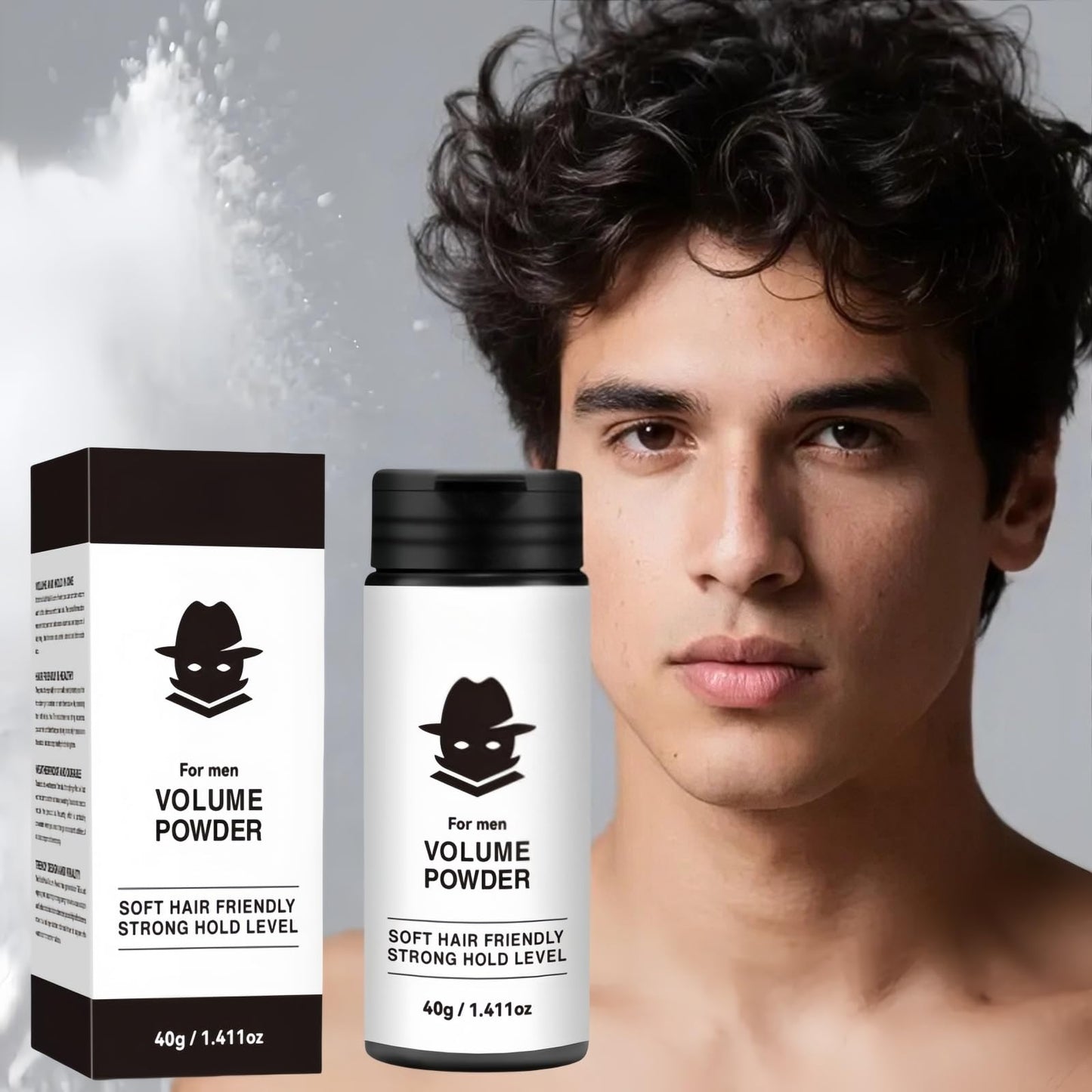 Xunzhi Hair Styling Texturizing Powder,Volume Powder for Men,Hair Styling,H-air P-owder f-or M-en and Women,Volumising S-tyling Po-wder,Leavein Texture Po-wder,H-air Texture Pow-der M-en S-tyling