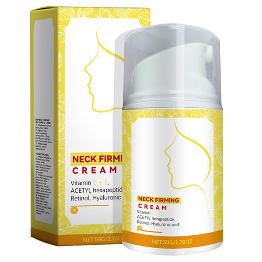 INBOLM Neck Firming Cream,Retinol Collagen Anti-Aging Neck Cream Reduces Wrinkles Fine Lines and Double Chin Tightens and Lifts Sagging Skin Suitable for Women to Lift and Moisturize