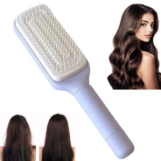Bisienya Detangler Hair Brush for Women Men and Children,Curved Vent Brush,Detangling Hair Brush,for Curly Straight Thick Hair Wet and Dry Hair