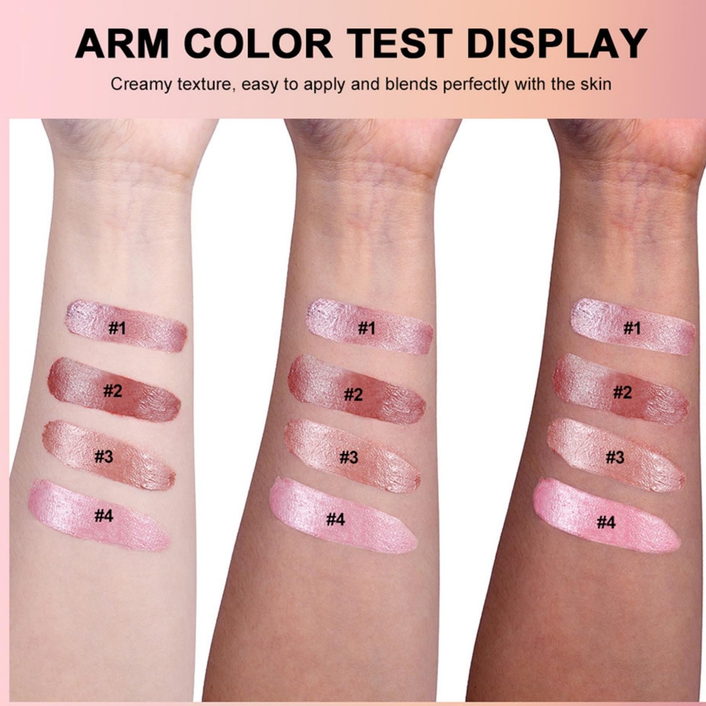 SingHao Miracle Balm Glow Skin Tinted Creamy,Multi Glow Balm,Blush for Cheeks,Blendable Colour Multi-purpose Hydrating Tint for Lips,Face,Cream Blush,Pink Blusher,Cream Contour Pale/tte for Women(#1Natural)
