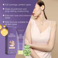 SHEBEEDO Tattoo Cover Up Makeup, Leg Makeup to Cover Veins,Body Makeup for Legs Natural Gloss Waterproof No Transfer for Tattoo Cover Up Long Last,Body Coverage Perfector 2.5 Oz (Natural Radiance)