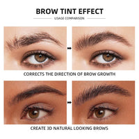 SONGQEE Upgrade Brow Lamination Tint Kit - Eyebrow Lamination Kit with Black & Brown Color Eyebrow Dye, Eyebrow Perm Kit & Eyebrow Lift Kit for Fuller and Thicker Brow, Long Lasting for 6-8 Weeks