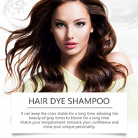 SingHao Hair Care Dye Shampoo,Polar Hair Dye Shampoo,H/air D/ye Shampo/o Permanent for Men&Women,3 in 1 Sha/mpoo for Color Treated Ha/ir,Permanent Hair D/ye,Natural Ha/ir D/ye Shamp/oo#Light Brown &Black