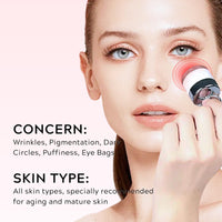 Electric Massage Eye Cream for Dark Circles and Puffy Eyes, Collagen Eye Cream Anti Aging: Smooth Fine Lines Wrinkles, Lifting & Hydration, Collagen Boosting, Korean Skincare, 30g