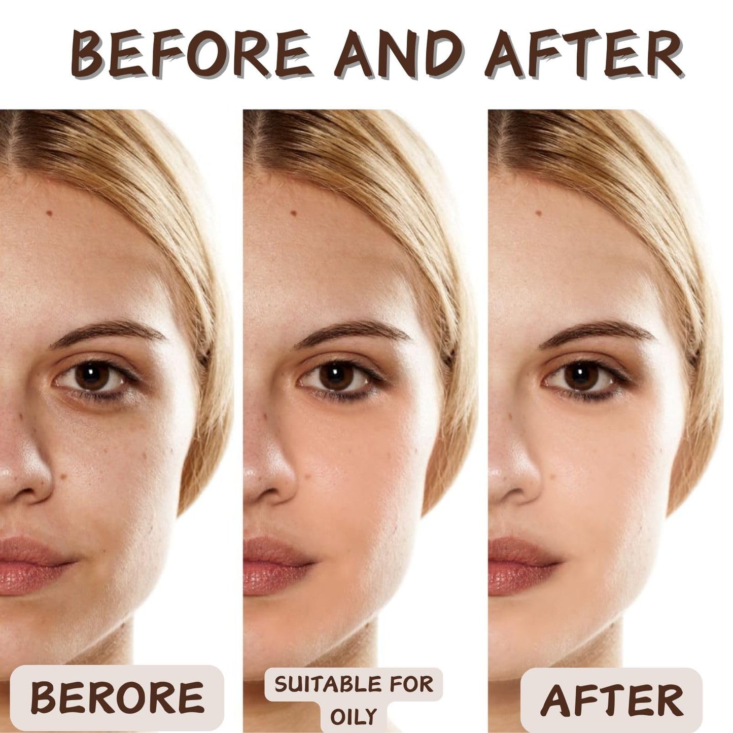 SHEBEEDO Body Coverage Perfector,Waterproof Sweat-Proof Full Coverage for Face Body,Transfer-Resistant and Evens Skin Tone Tattoo Cover Up, Skin Tint Body Foundation Coverage