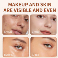 OuXing Makeup Multi-Use Full Coverage Concealer Stick,Makeup Foundation,Contour Stick,Cream Foundation with Built-in Brush,Long Lasting Hydrating Fa-ce Found-ation,Found-ation S-tick,03#