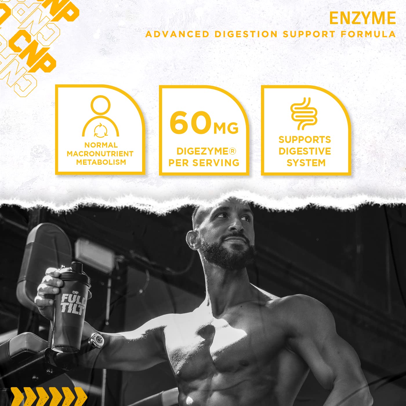 CNP Professional Vitamin Range, Vitamin C & D. Complete Athlete & Daily Support (Probiotic Enzymes)