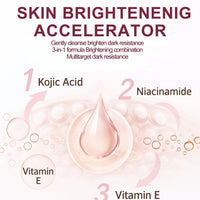 Vitamin B3 Body Oil Gel, Essential Oils for Dry Skin, Body Oil for Women & Girl, Massage Oil for Face & Body Skin Care, Daily Brightening Body Lotion Gel Hydrating, Brightening & Gua Sha