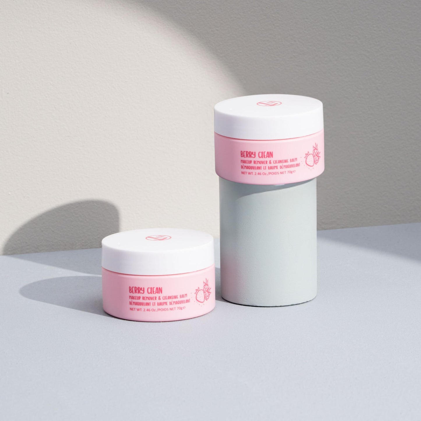 W7 Berry Clean Face Cleansing Balm - Makeup Remover Melt With Fruit Extract - Clean Oil Free Skin