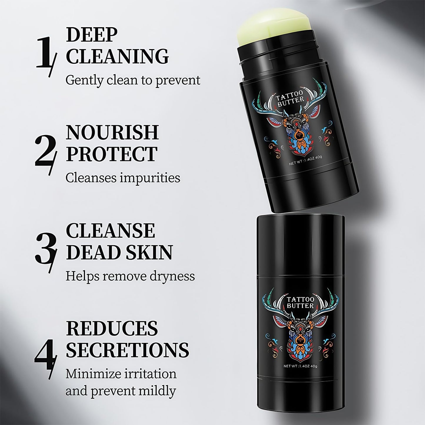 Coloroom Tattoo Goo Balm, Tattoo Cream Aftercare – Nursing Cream For New & Old Tattoos, Color Enhancer & Moisturiser.Suitable For Both Men And Women