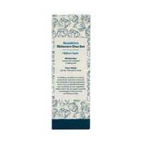 Bulldog Skincare - Sensitive Skincare Duo, Gift Set for Men (x1 Sensitive Moisturiser 100 ml, x1 Sensitive Face Wash 150 ml)