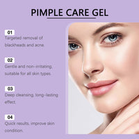 Anti Acne Gel for Face - Face Spot Treatment - Pimple Removal Gel with Tea Tree Oil,Salicylic Acid - Deep Pore Cleansing, Targets Acne, Blackheads & Blemishes, Hydrating Formula 40g