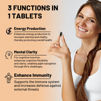 Lumarejebo Shilajit Tablets 30,000mg, 100% Pure Himalayan Shilajit Tablets (1000mg Per Serving), Rich in 85+ Trace Minerals & 60% Fulvic Acid, for Energy and Immune Support (120 Tablets)