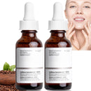 Ruojiar 2PCS Caffeine Solution 5%+EGCG Eye Serum,Resurfacing Caffeine Eye Cream,Eye Serum for Dark Circles,Caffeine Eye Serum,Eye Cream for Anti Aging,Eye Bags Removal,Face Serum for Women,Brightening Serum
